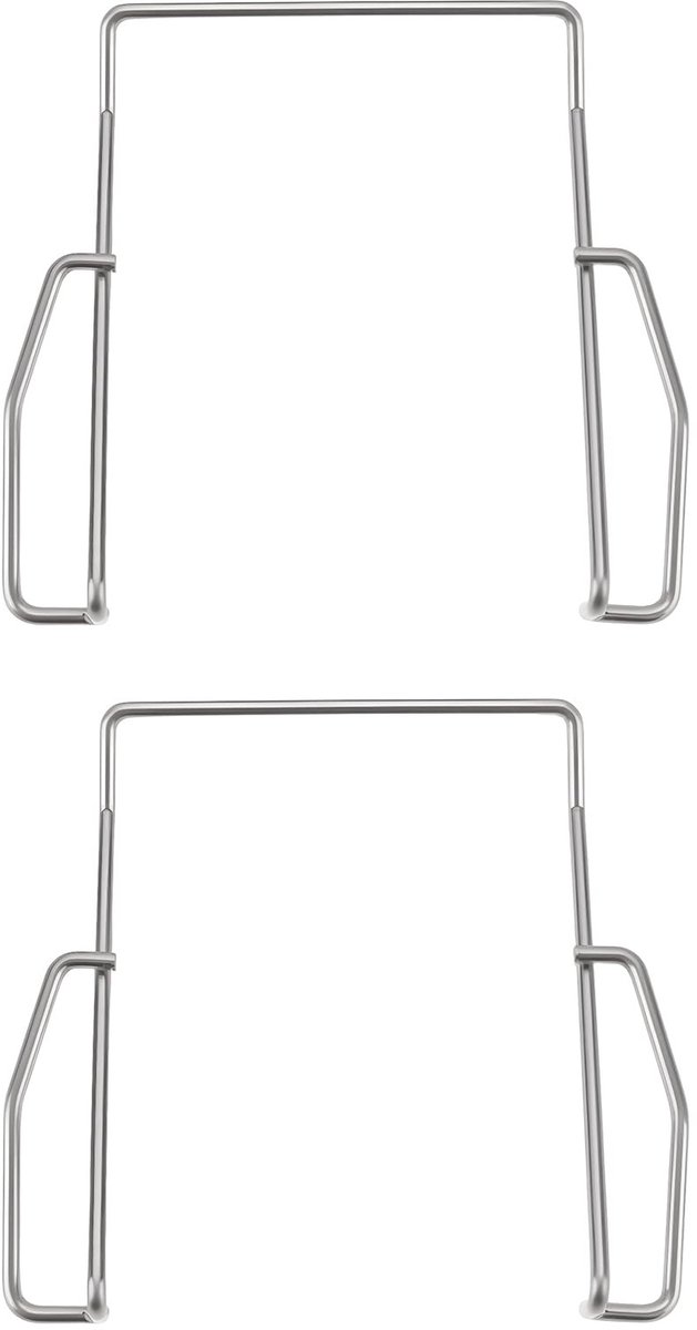 Dailygoods - 2-delige Riemclips voor Draadloze Bodypack Zender