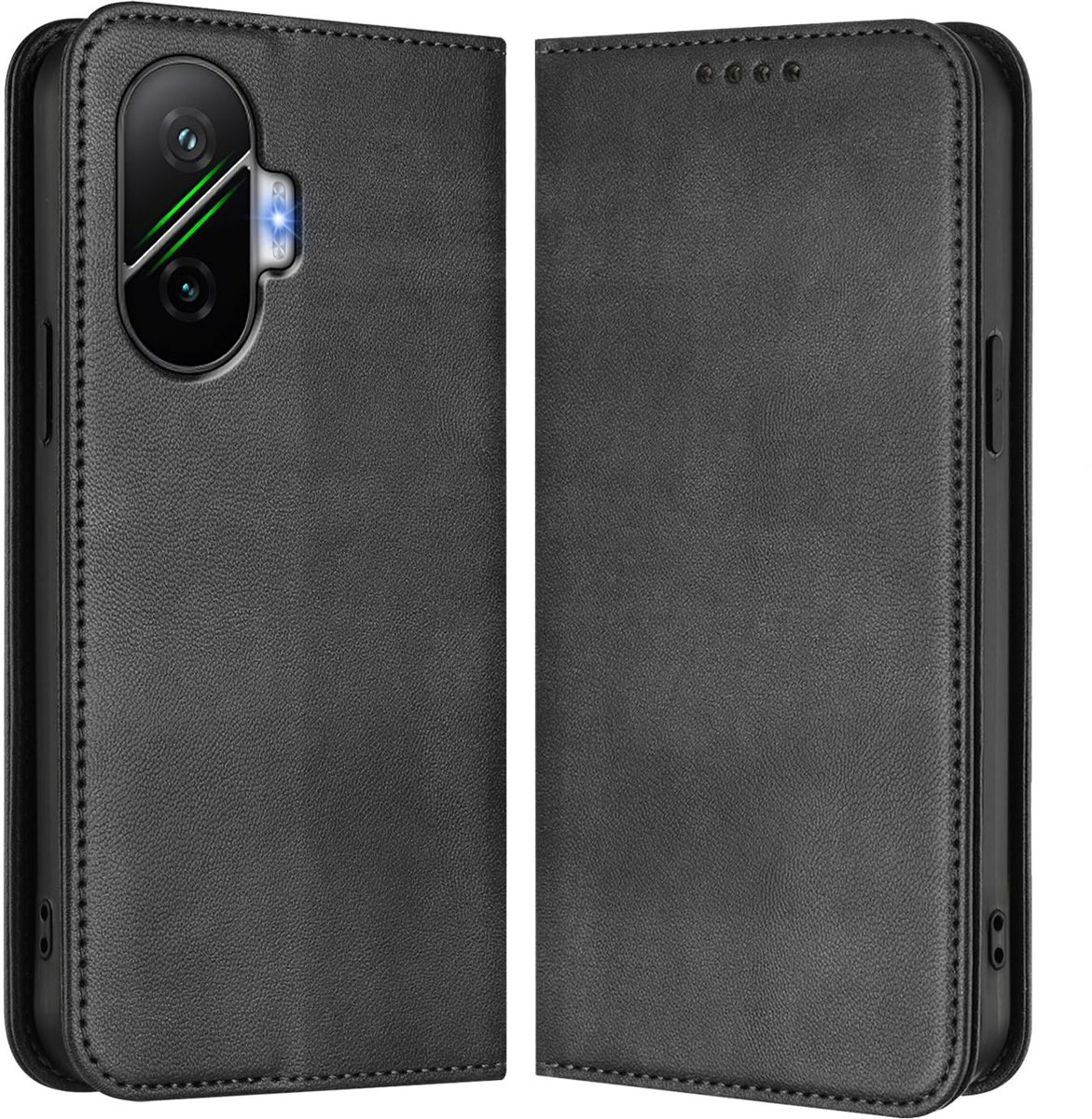 Dailygoods - Wallet Telefoonhoes voor Xiaomi Poco F7 5G met RFID Blokkering
