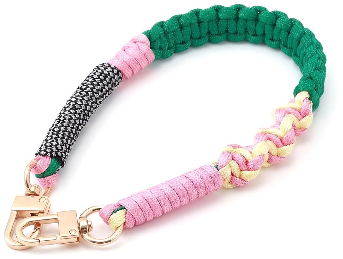 Dailygoods - Handgebreide Telefoonketting met Dubbele Gesp