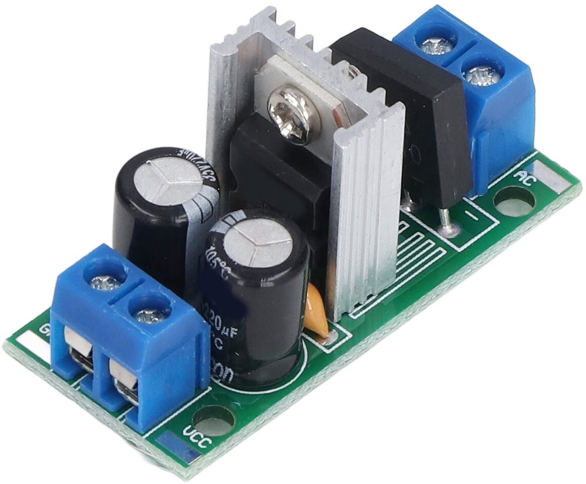 Dailygoods - Innovra - Dailygoods - Dailygoody - Regulator Module - DC 15~24V - 3A Gelijkrichter Brug Voeding - Compact - Energiebron - Voor doe-het-zelf projecten