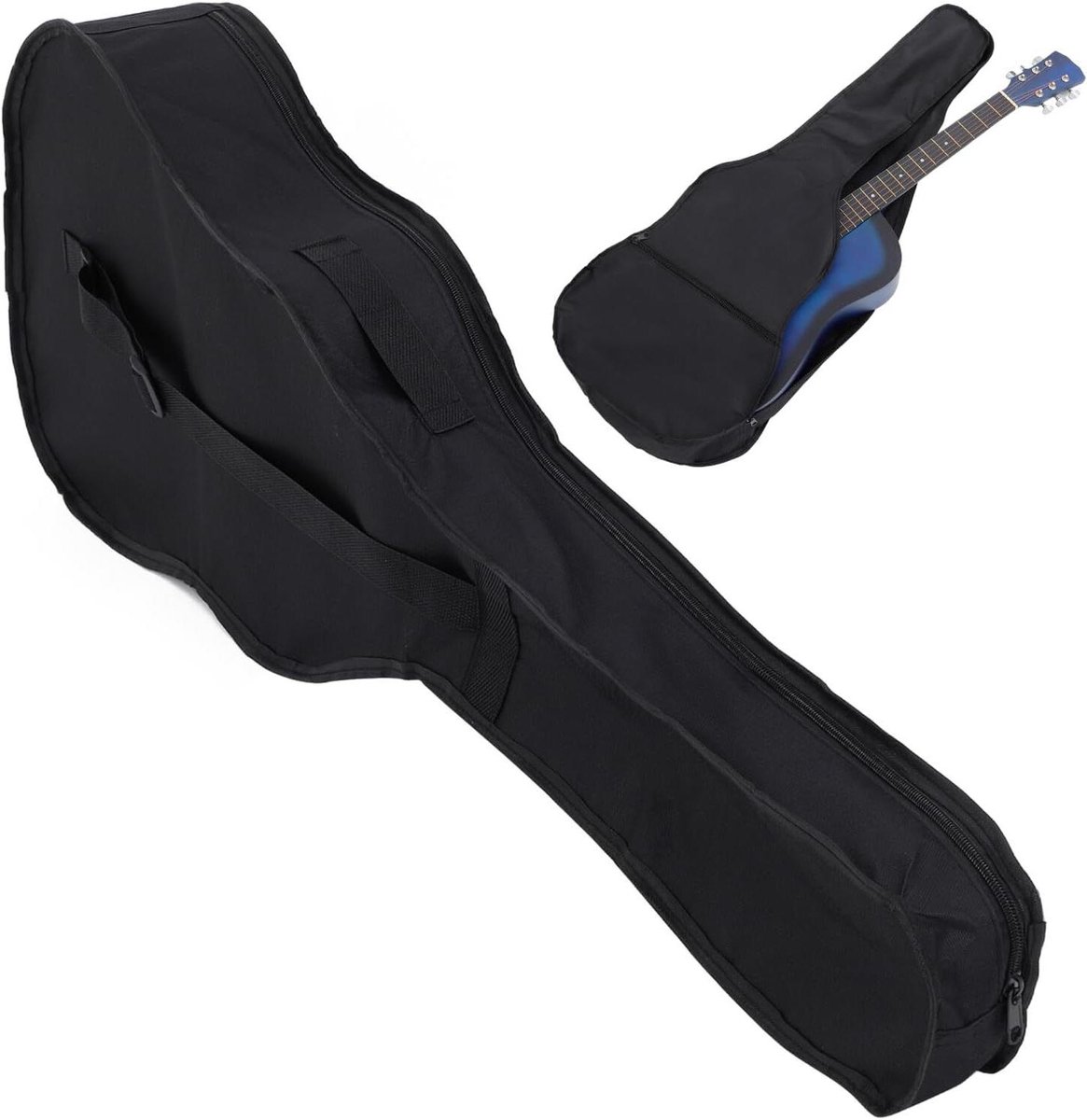 Gitaartas - Gitaarkoffer - Optreden - Waterdicht - 38 inch - Zwart