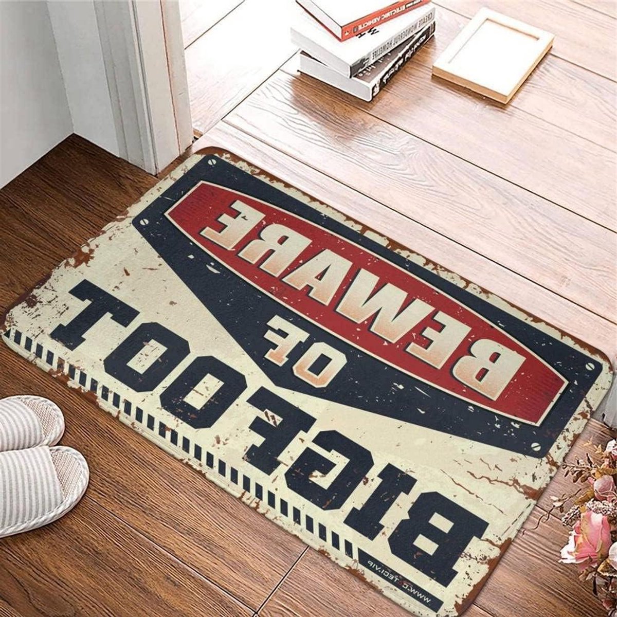 Deurmat - Voordeurmat Buitenmat - Voorkomen Vuil - Waterdicht Rubber - 65 x 90 cm - Niet g