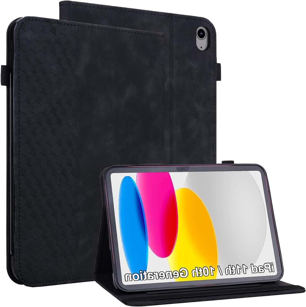 Tablet Hoes - Beschermhoes Tablet - Dagelijks Gebruik - Geïntegreerde Standaard - 11e Gen - Zwart