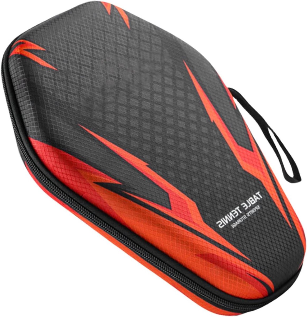 Tafeltennis Bat Hoes - Pingpong Bat Tas - Veilig Vervoer - Waterafstotend Materiaal - Ruimte Twee Bats - Zwart