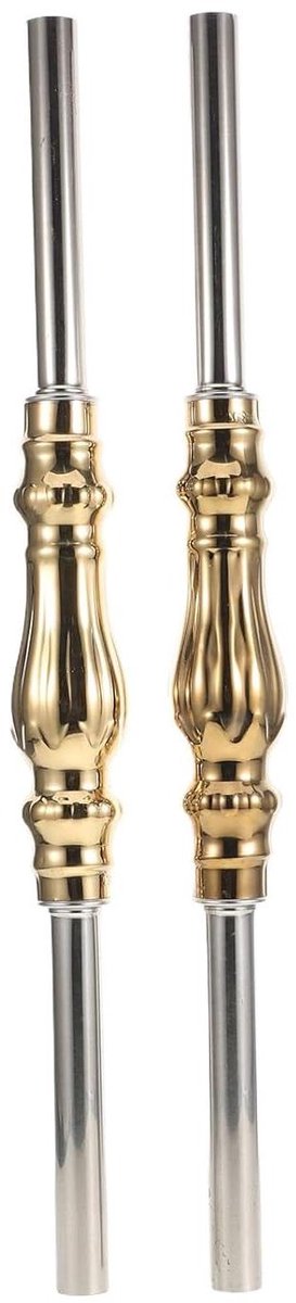 Decoratieve Balusters - Trapspijlen Kolommen - Traprenovatie Binnen - Romeins Zuil Ontwerp - 59.5 cm Lengte - Goud