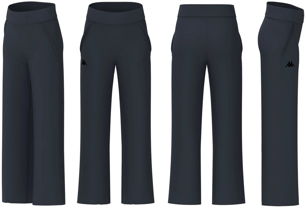 Damesbroek Kappa Gefron Athleisure Grijs