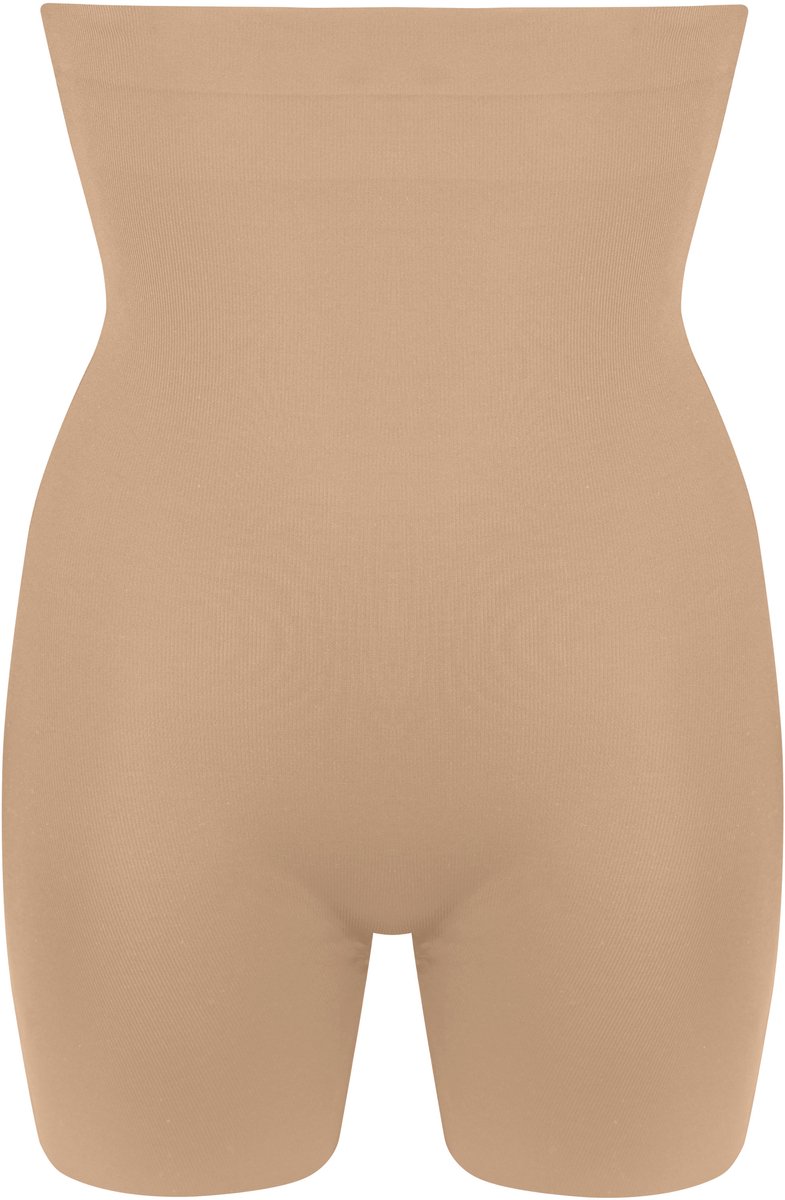 Perfect Secrets Power Shaper Hi-Bermuda Dames Corrigerend ondergoed - Cappuccino - Maat XXL