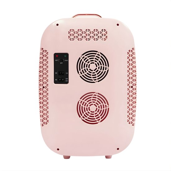 Cosmetica Koelkast 12L - Beauty Fridge - Compacte Make-up Koelkast - Voor Lippenstift en Huidverzorging - Voor Slaapkamer en Kantoor - Roze van Happiq — afbeelding 5