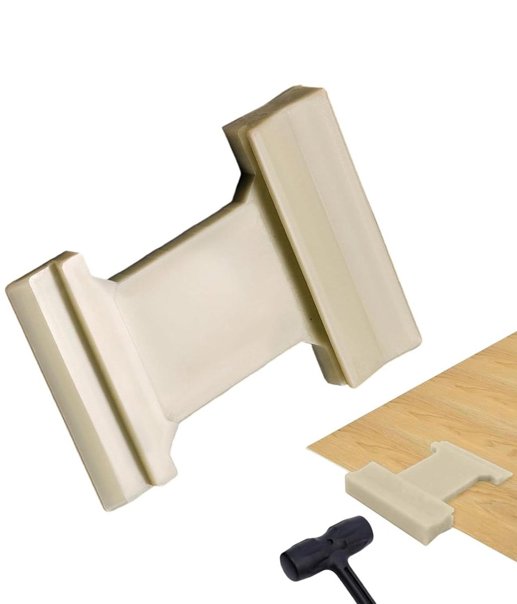Vloer Tikblok - Installatie Gereedschap - Laminaat Leggen - Vier-in-één Systeem - 20 x 15 x 3 cm - Nylon