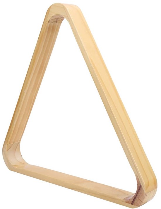 Dailygoods - Cosensi - Dailygoods - Dailygoody - Biljart Triangle - Houten Pooltafel Rack - Geschikt voor Snooker en Pool - Ideaal voor Biljartliefhebbers - Perfecte Accessoire - Duurzaa... van Dailygoods — afbeelding 3