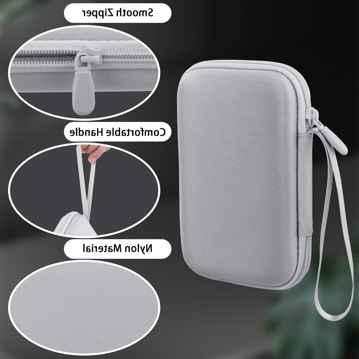 Draagbare Hardcase voor Magnetische Powerbank - Geschikt voor 5000mAh en 10000mAh Magsafe Batterij - Bescherming, Opbergruimte en Reisgemak – foto 4