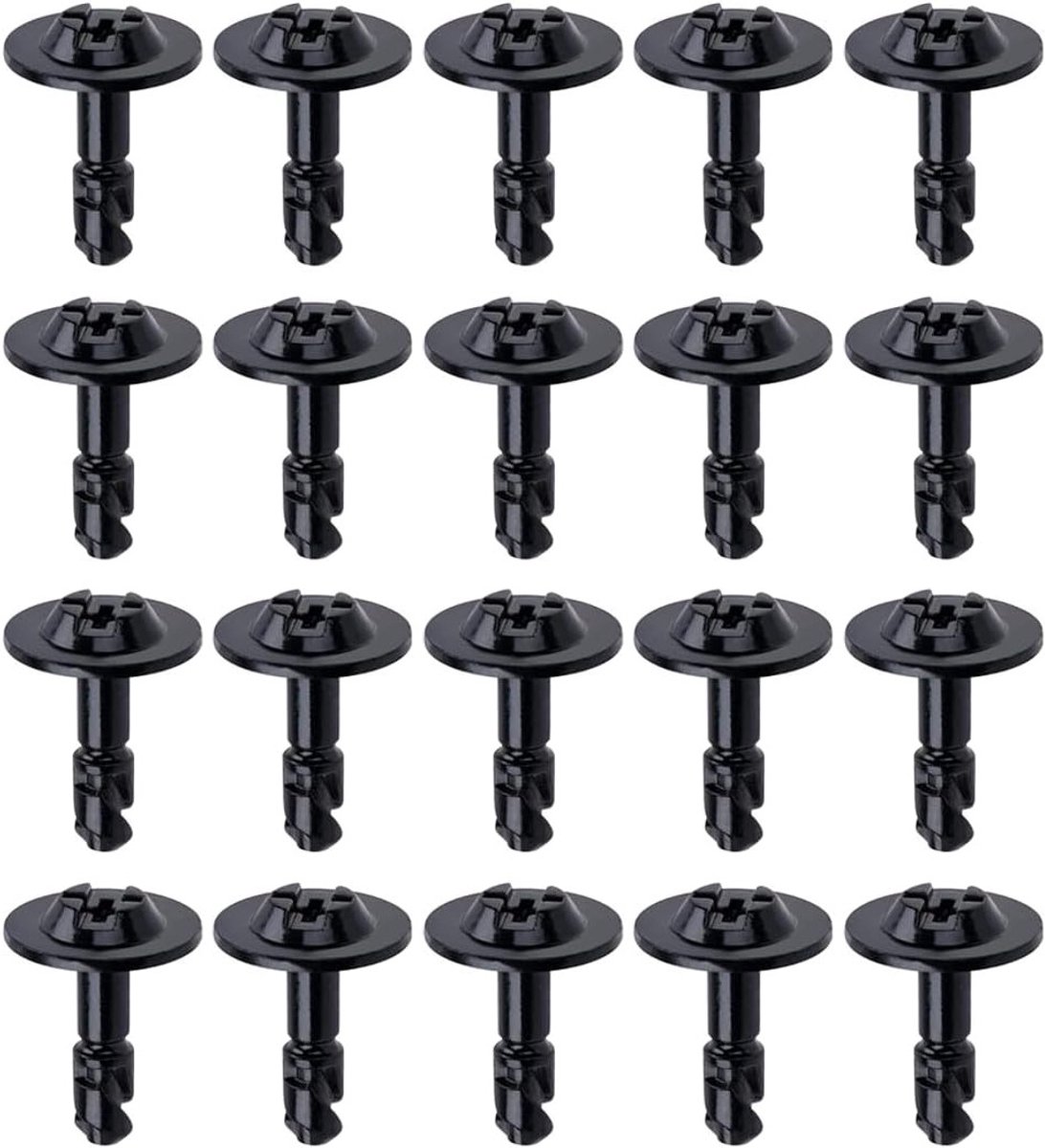 Set van 20 Bevestigingsschroeven voor Ondersteuningsbeveiliging voor Audi en BMW Modellen, Geschikt voor A4, A5, A6, A7, Q3, Q5, X5, E70, X6, E71, E72, R50, R53, R56, R57, 8K0805121, 51718212148