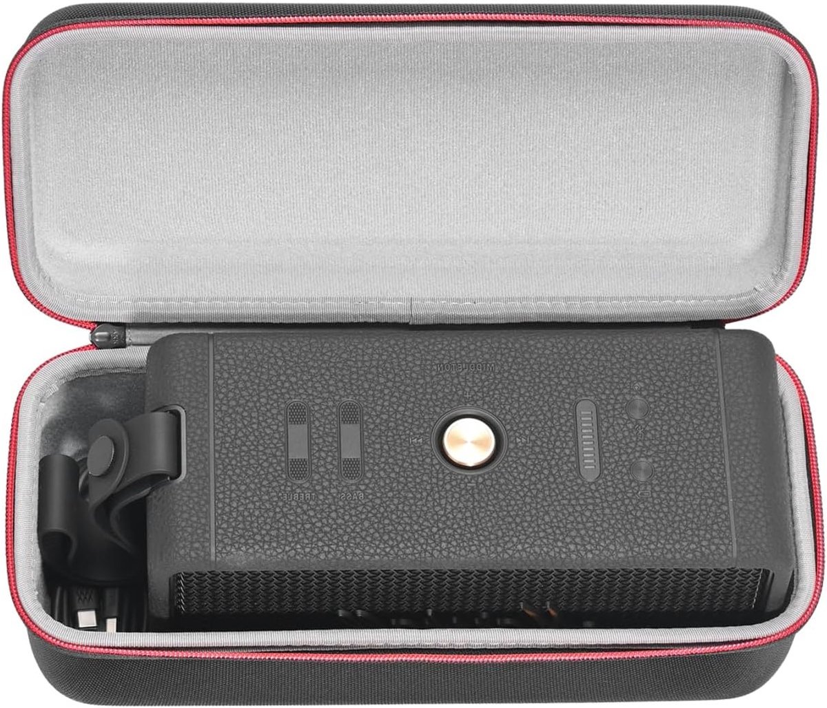Draagbare Bluetooth speaker hoes voor Marshall Middleton/Middleton 2 - Bescherming, Stijl en Functionaliteit