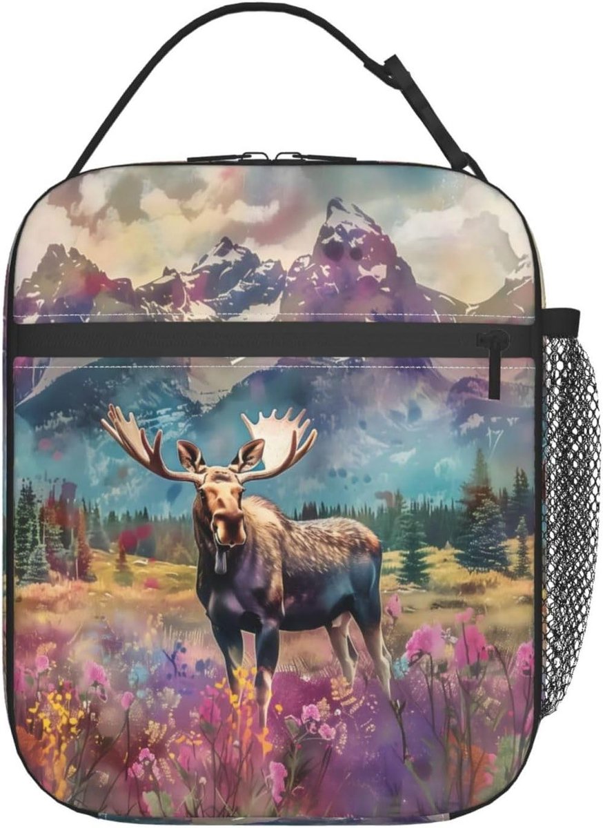 Lunchtas - Koeltas - Picknick en Reizen - Handsfree Gesphandvat - 21x11x26 cm - Kleur 900