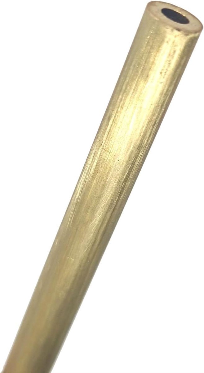 Messing Buis - Metalen Pijp - Modelbouw hobby - Gladde Afwerking - 300mm Lengte - Messing