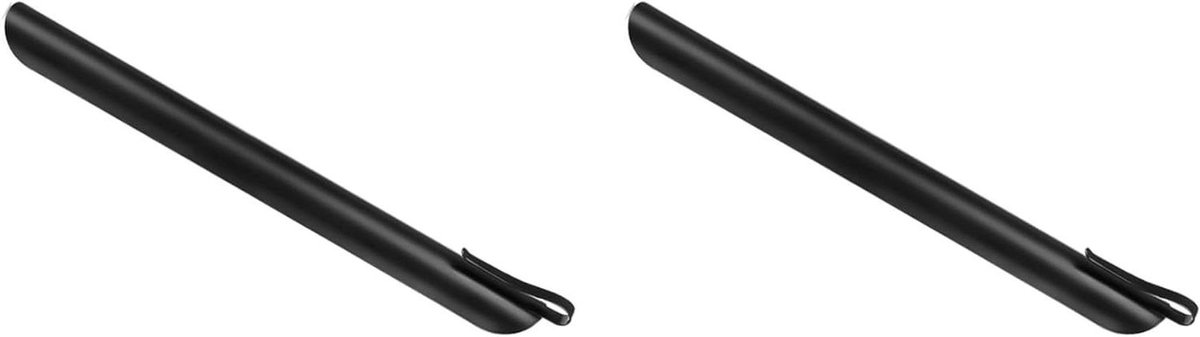 Tafelkruimelaar Kruimelveger - Kruimelschraper Voedselverwijderaar - Tafels Snel Schoonmaken - Vaste Clip Houder - 2 Stuks - Zwart