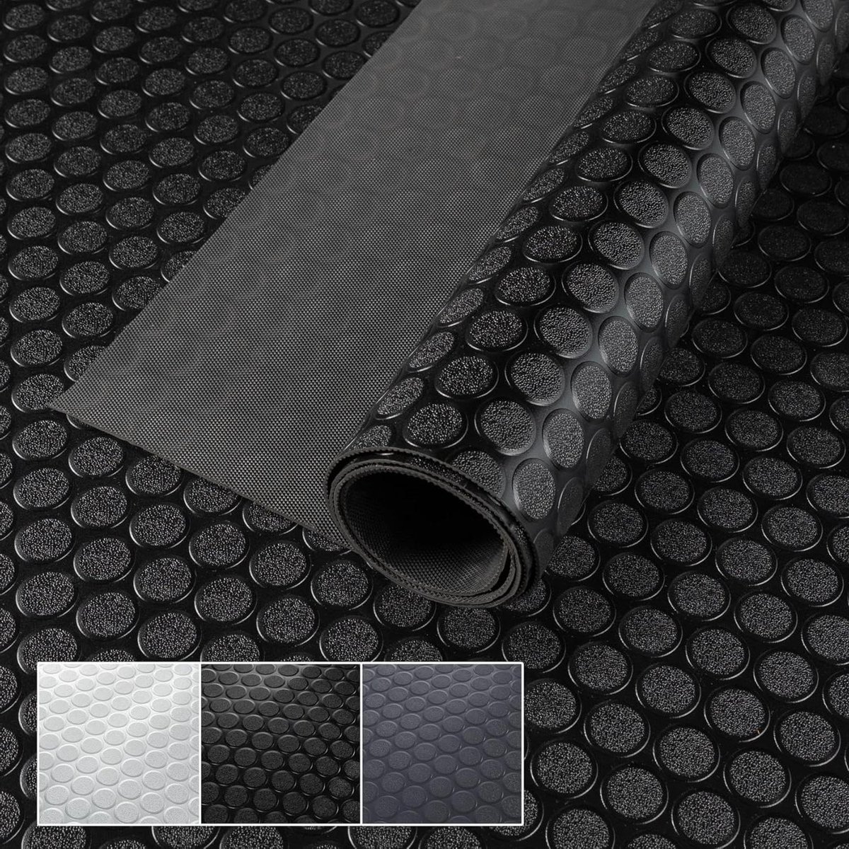 Vloerbedekking Op Maat - Rubberen Mat - Werkplaats Beschermen - Antislip Structuur - 120 x