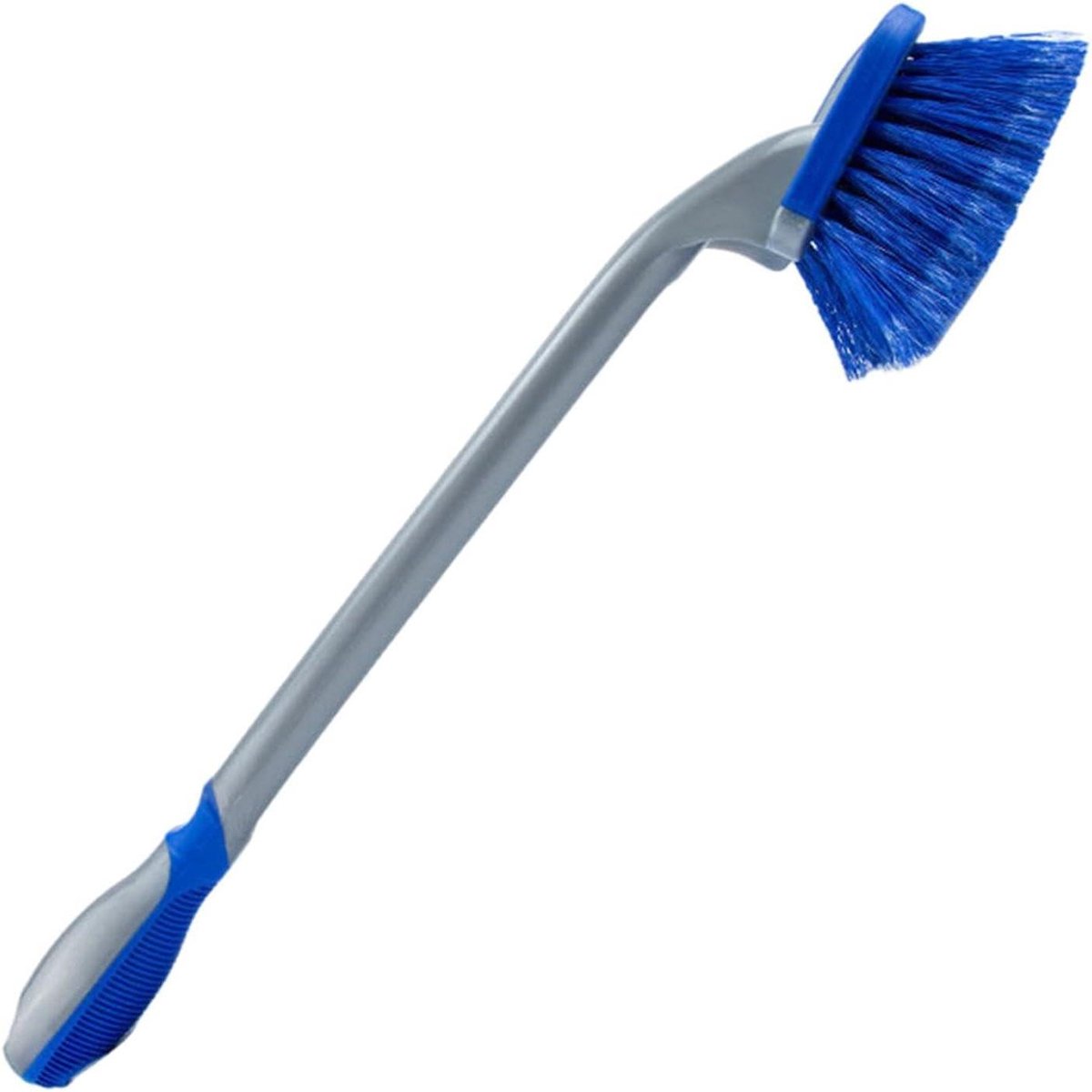 Bandendetailborstel - Velgenreiniger - Auto Onderhoud - Ergonomisch Antislip - 30 cm - Blauw