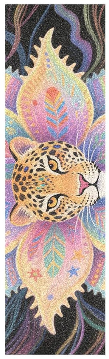 Skateboard Griptape Scooter Grip Veilige Grip Scheurvast Materiaal 33 x 9 Inch Boho Mandala