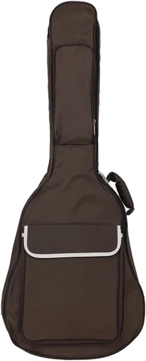 Gitaartas - Gitaarkoffer - Instrument Beschermen - Waterdichte Stof - 109 cm - Bruin