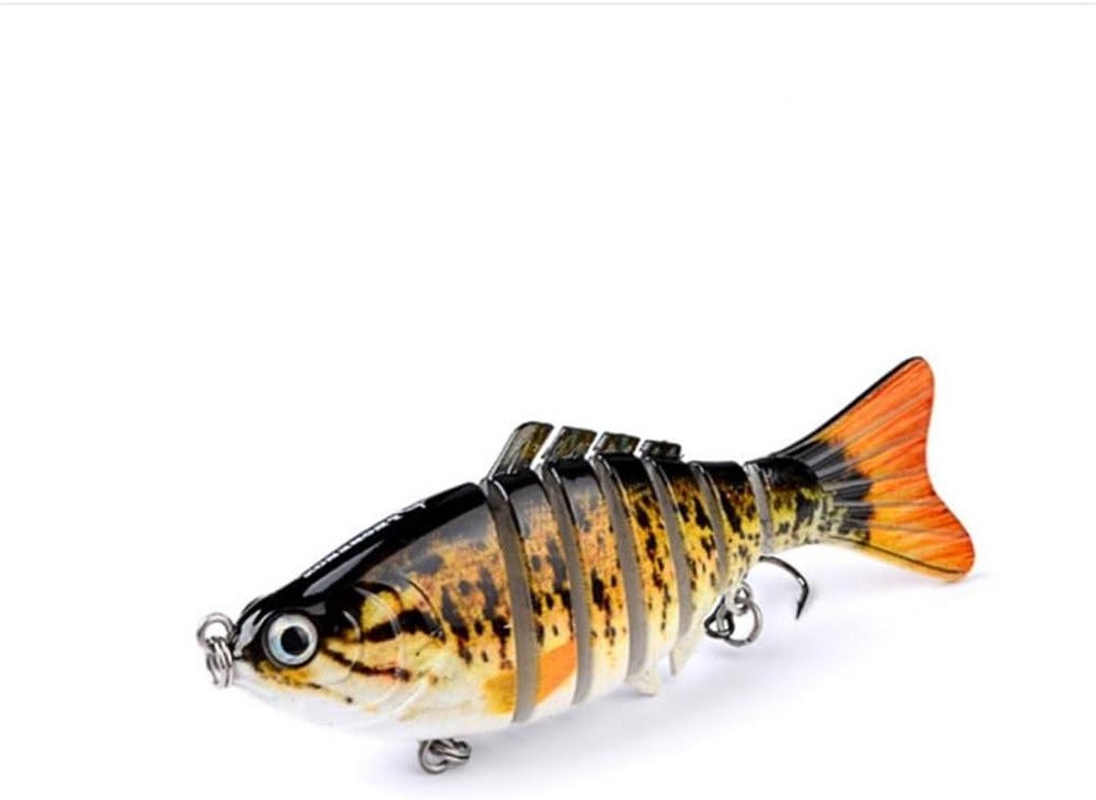 Kunstvis Aas - Hard Lokaas - Snoek Vissen - Realistische Zwembeweging - 10 cm - Meerdere Kleuren