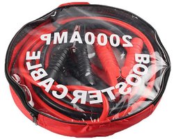 Startkabels Auto - Accukabels - Motor Starten - Met Spanningsbeveiliging - 6 Meter - Rood