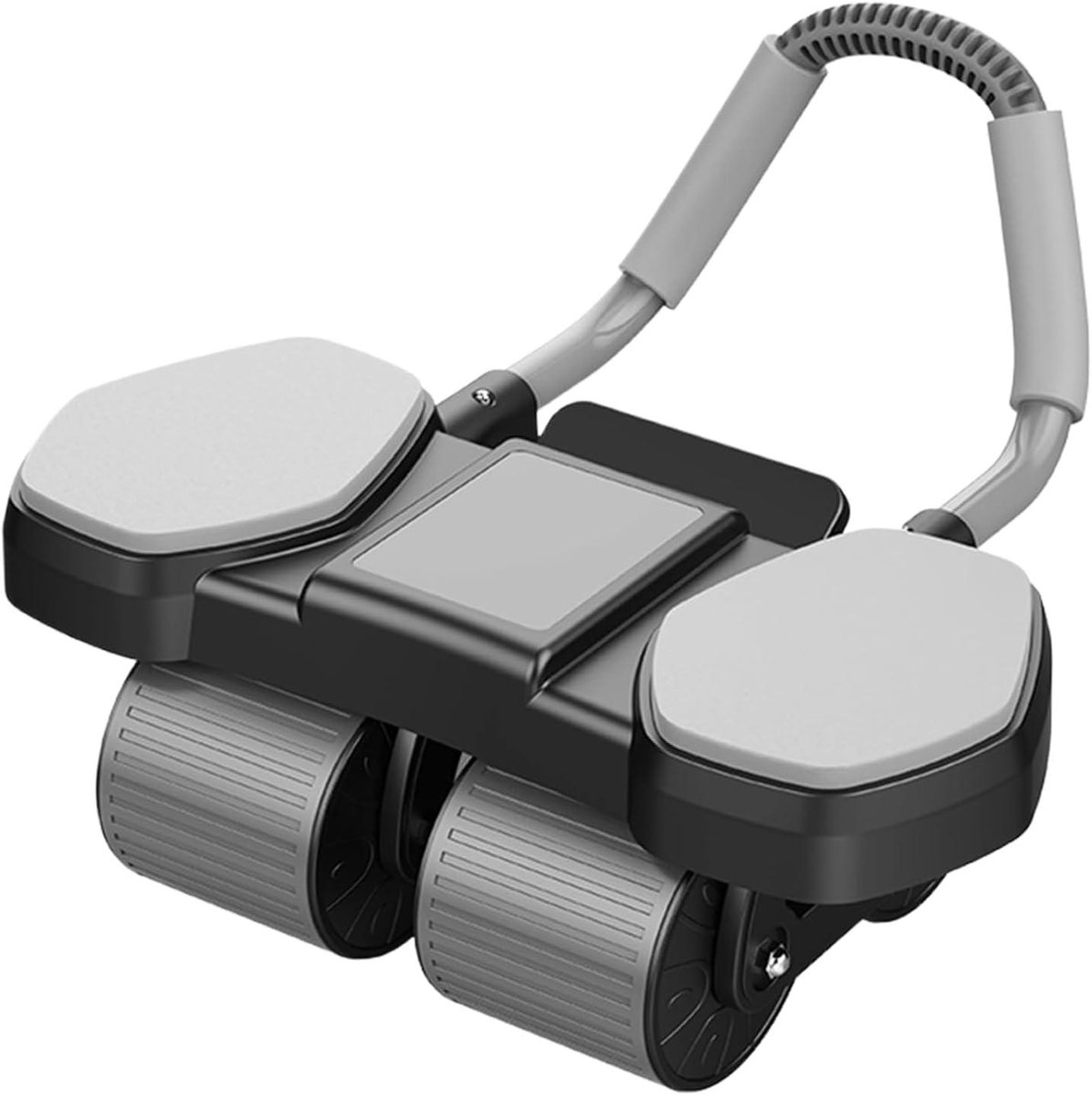 Buikspierroller - Ab Roller - Thuis trainen - Automatische rebound - 45 cm - Zwart