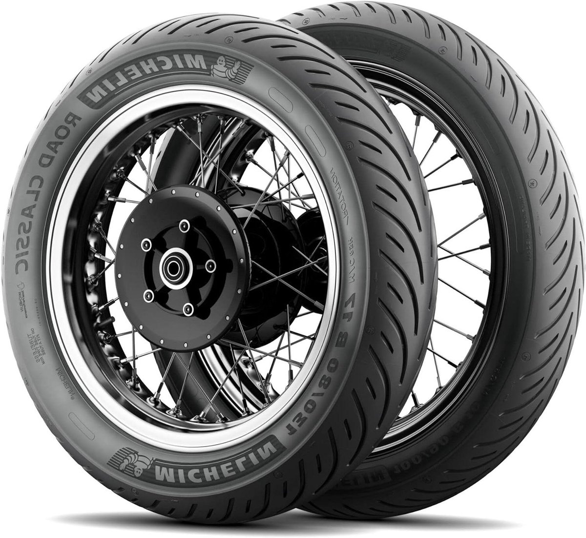 Motorband - Zomerband - Veilig Rijden - Tubeless Ontwerp - 18 Inch - Zwart