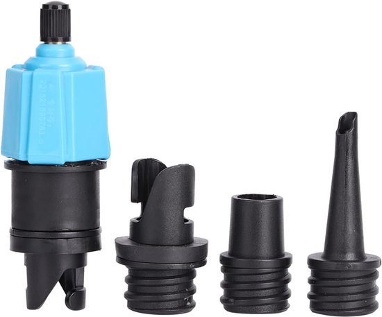 Pomp Adapter Duurzame Opblaasbare Luchtklep voor Paddle Board Kano Assault Boat, Nylon Legering Materiaal — afbeelding 4