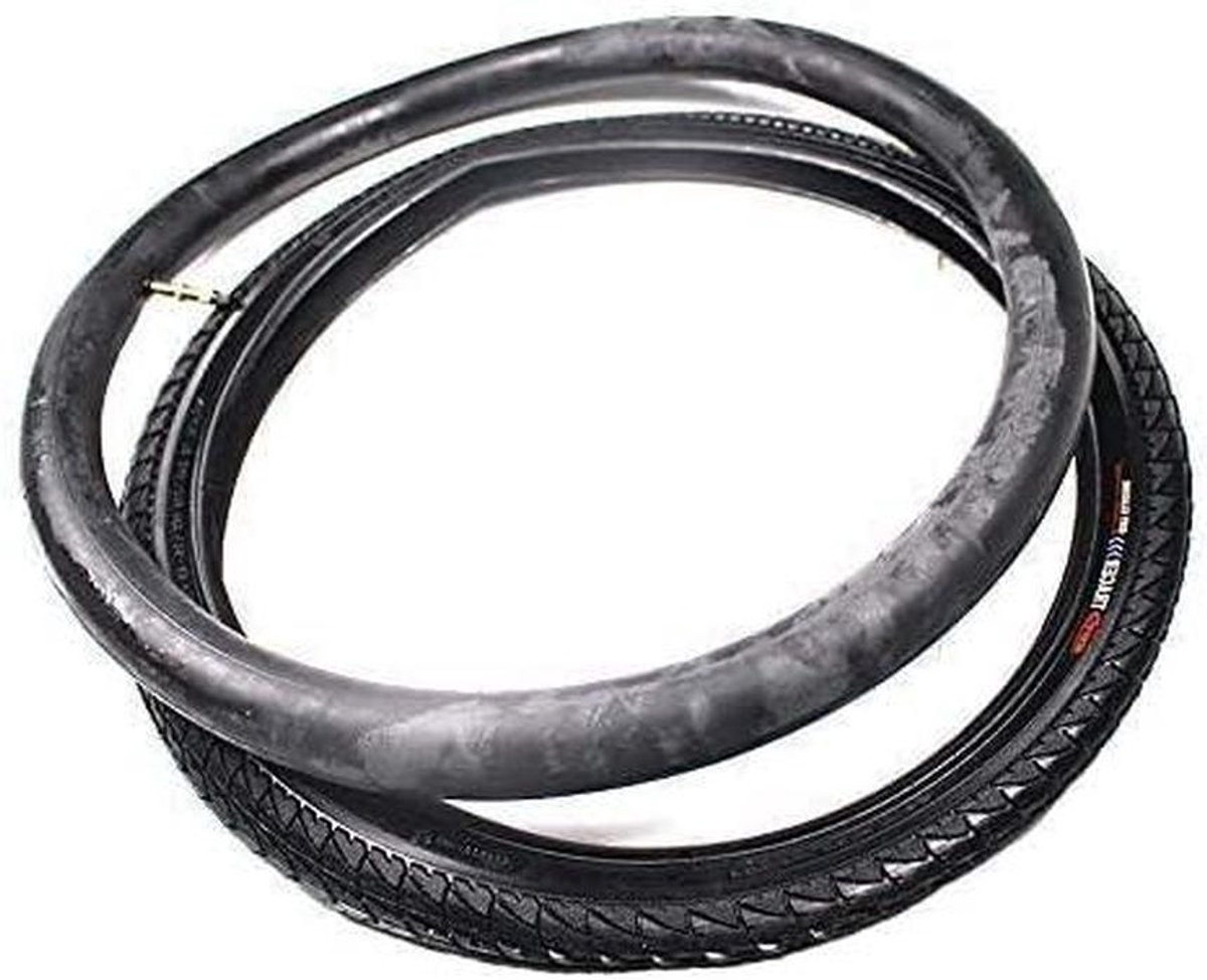 Fietsband Binnenband - Vouwfiets Buitenband - Fietsen Onderhoud - Goede Grip - 20x1.75 - Zwart