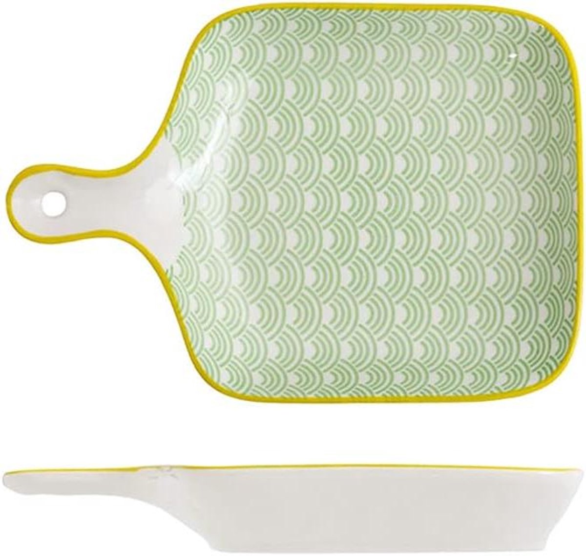 Ronde Bakvorm - Porseleinen Taartpan - Quiche Maken - Set van Twee - 22 cm - Wit