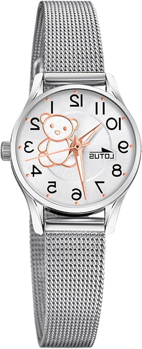 Analoge Horloge - Pols Horloge - Dagelijks Gebruik - Zwitserse Kwaliteit - Standaard Maat - Zilver