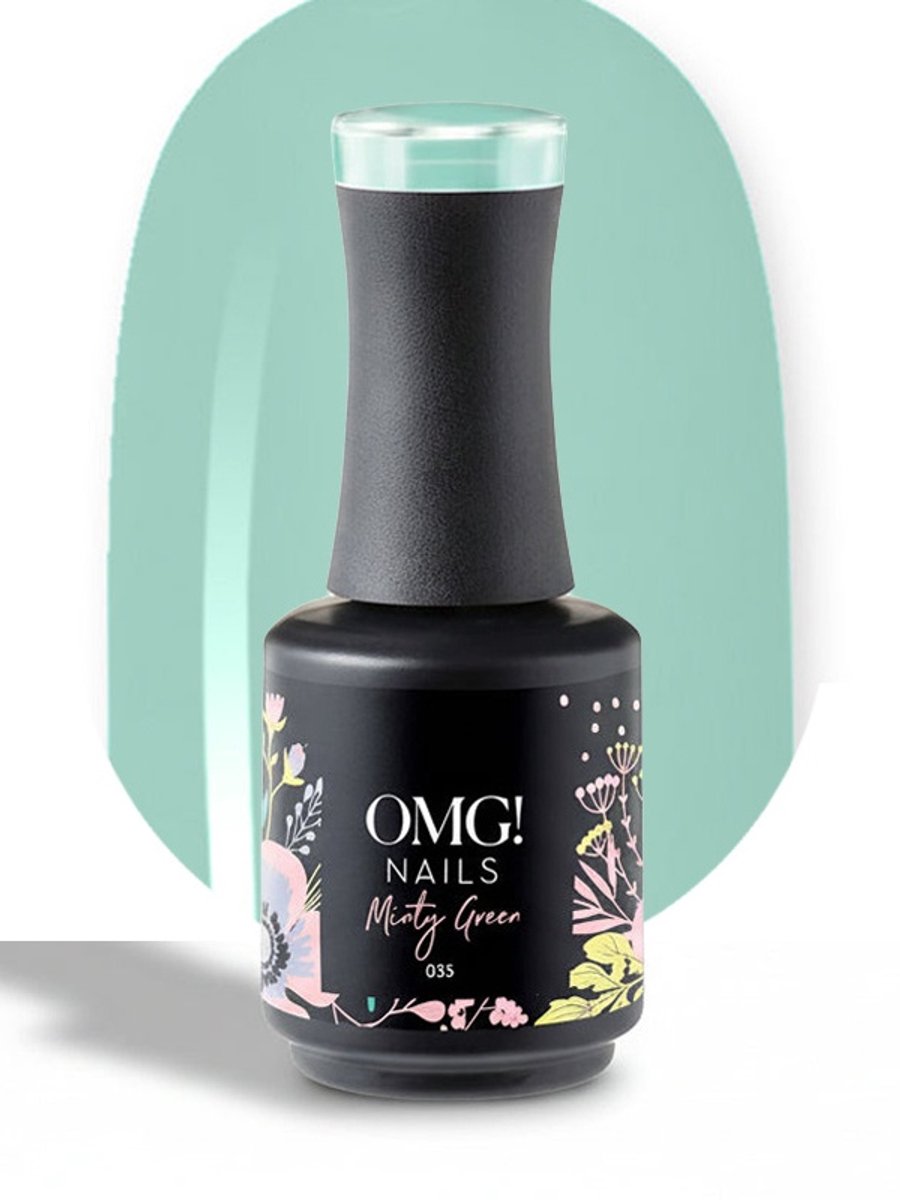 Limea OMG Gellak 035 Minty Green 15ml - Gel nagellak - Groene Gel lak - OMG nails