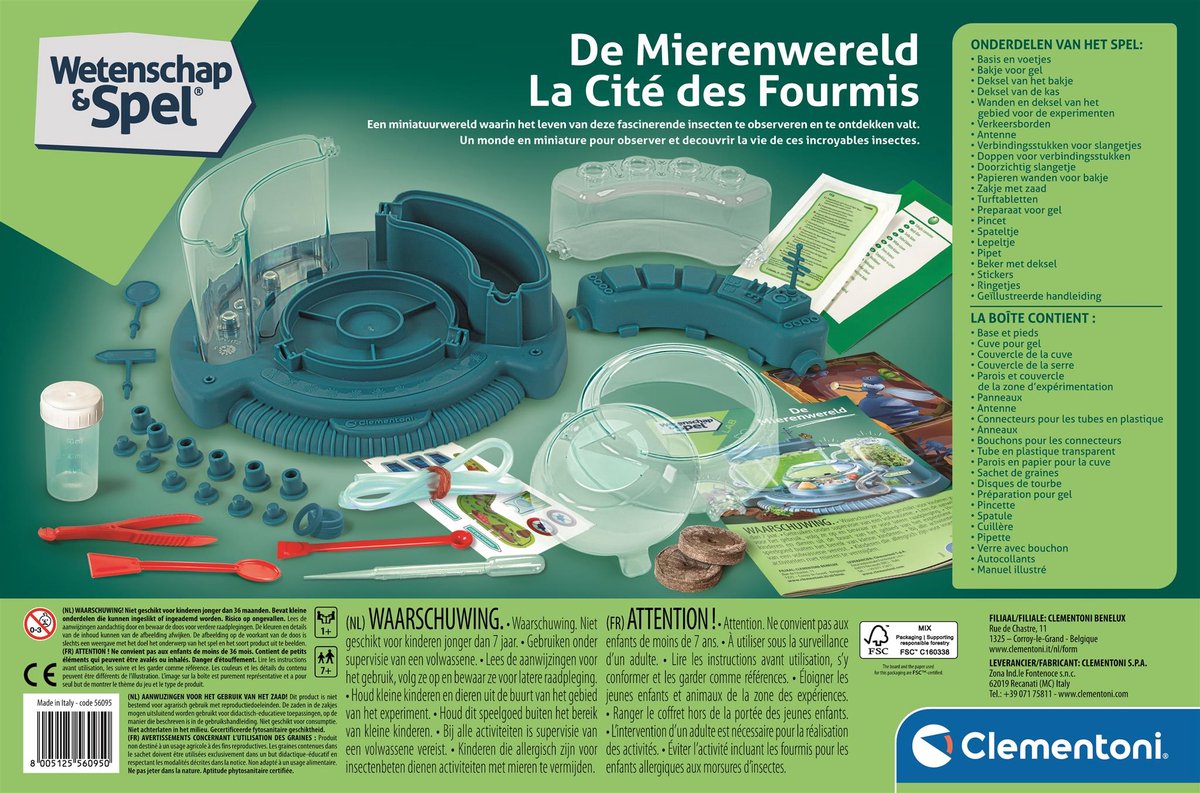 Clementoni Science & Play Wereld van de Mieren
