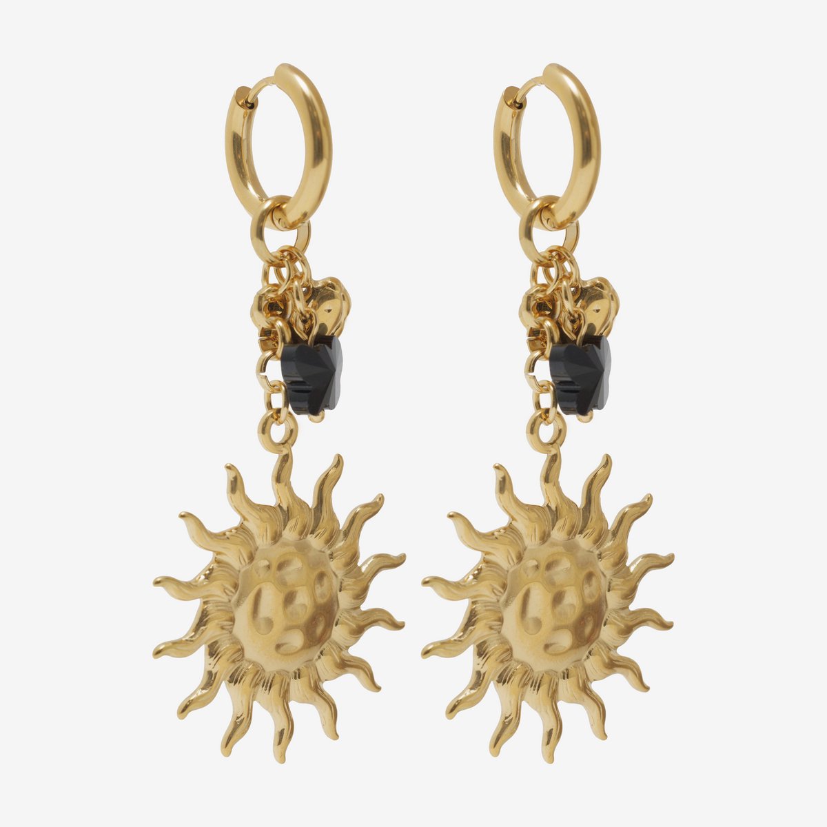 Essenza Sun Earrings Gold