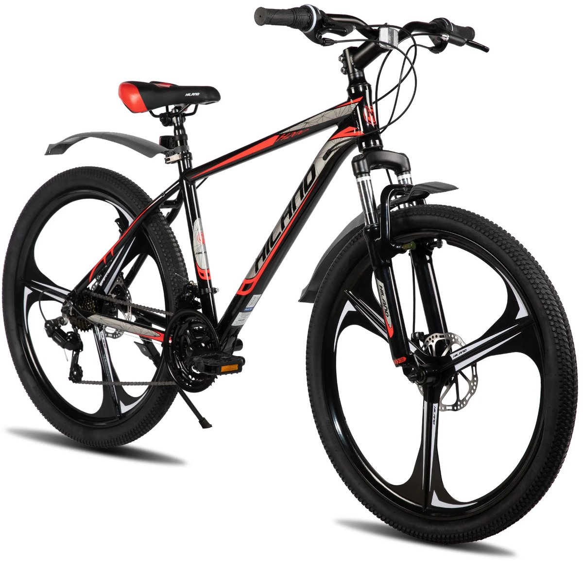 Novari - Mountainbike - Fiets - Mountainbike 26 inch - Uniek spaakontwerp - Lichtgewicht aluminium frame - Stevige vering