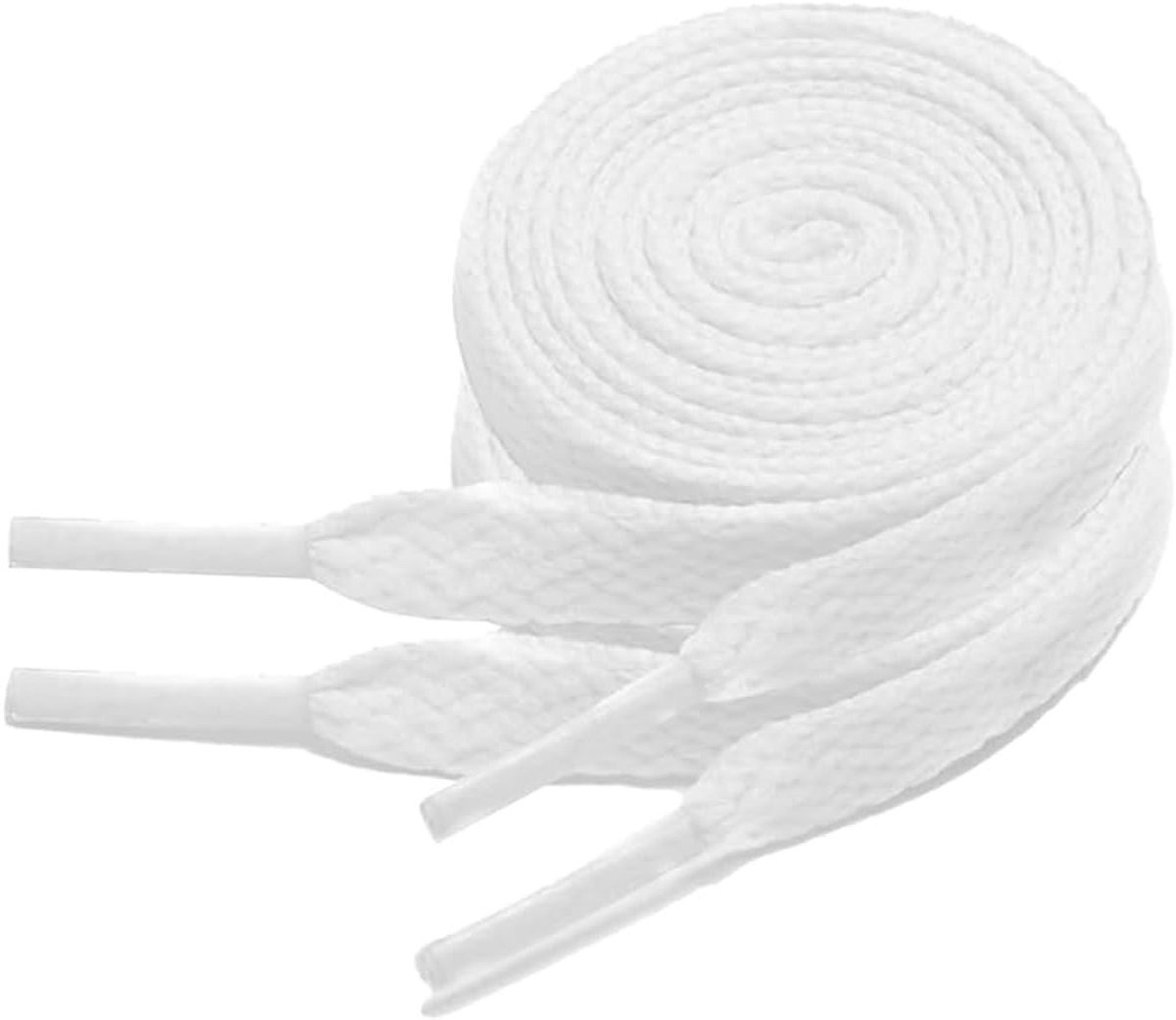 Flat veters 8 mm breed, vervangende veters voor sportschoenen, hardloopschoenen en casual schoenen