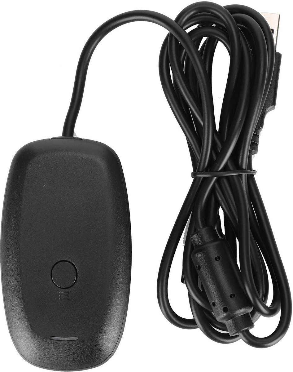 Allecto - Draadloze Game Adapter - Lichtgewicht Ontvanger - Eenvoudige Installatie - Compact Formaat - ABS Materiaal - Geschikt voor Xbox 360 - PC ...