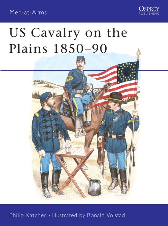 Men-at-Arms- US Cavalry on the Plains 1850–90 - cover