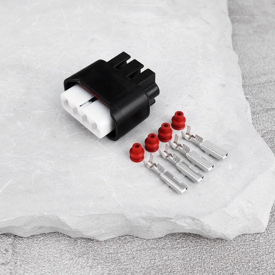 4-delige 4Pin Ontstekingsspoel Stekker Connector 90980-11885 Geschikt voor Toyota en Andere Auto's — afbeelding 4