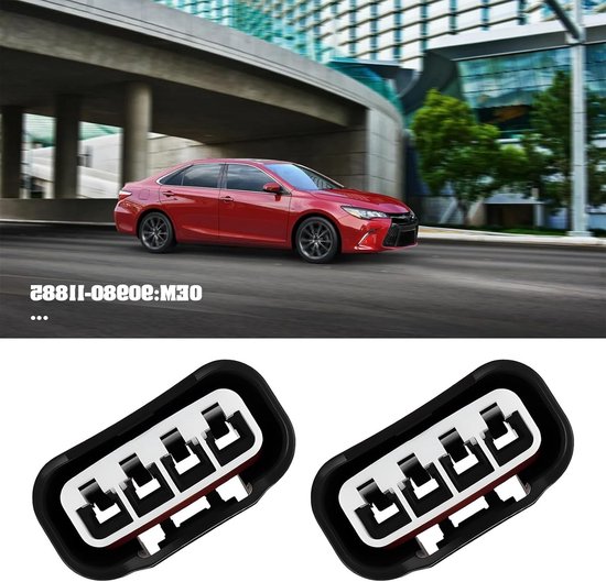4-delige 4Pin Ontstekingsspoel Stekker Connector 90980-11885 Geschikt voor Toyota en Andere Auto's — afbeelding 5
