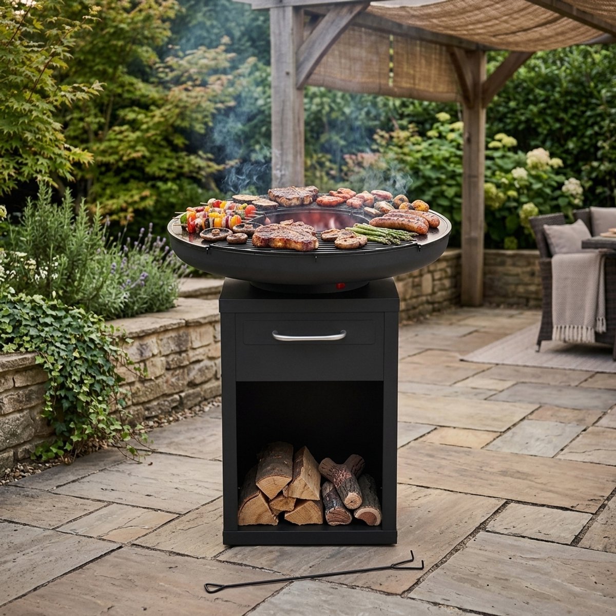 Bali Bali OUTDOORS Grillring BBQ - afbeelding 2