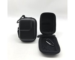 Kraftverdia Camera Opberghoes Compatibel met DJI Action 6/5/4/3, GoPro Hero 9/10/11/12 & Insta360 Ace Pro – Waterdichte Harde Beschermhoes met Karabijnhaak