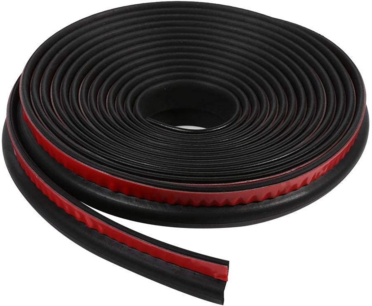 Byshayne - Side Protection - Auto Deur Bescherming - Universeel 4 Meter - Rubber Strip - Geluidsdemping - Voor Deur en Raam