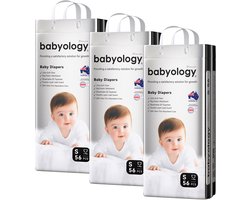 Luiers Maat 2 (4-8kg) - Premium Kwaliteit - 168 Stuks - Dermatologisch Getest - 12+ Uur Droog - Ultra Zacht en Ademend - Megapack - Dubbele Anti Lek Bescherming - REACH Getest