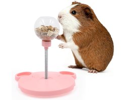 Voerbakje Geschikt voor kleine dieren, een educatief speeltje Geschikt voor cavia's met veer en voet, voor voor konijnen, cavia's, chinchilla's, muizen en andere kleine dieren om te foerageren en te eten.