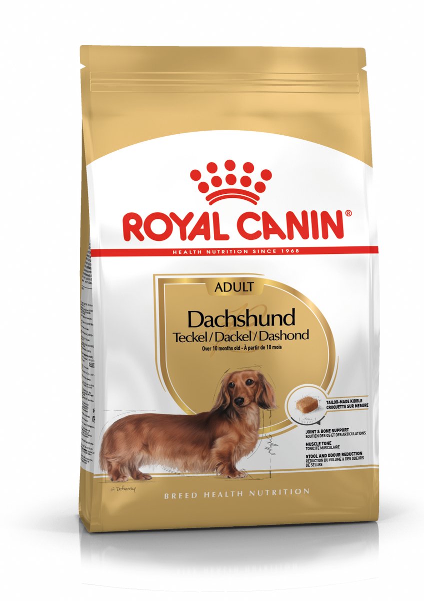 Bol.com Royal Canin Dachshund Teckel - 7.5 KG - Adult - Hondenbrokken aanbieding