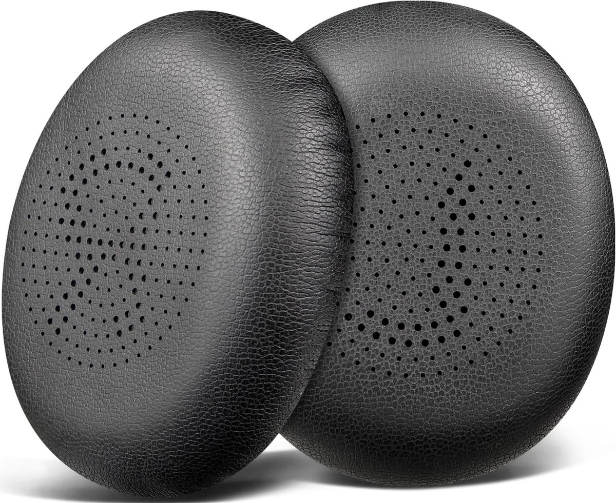 Vervangende Oorkussens voor Jabra Evolve2 30 Headset - Comfortabele Earpads van Proteïneleer met Hoog-Dichtheid Schuim
