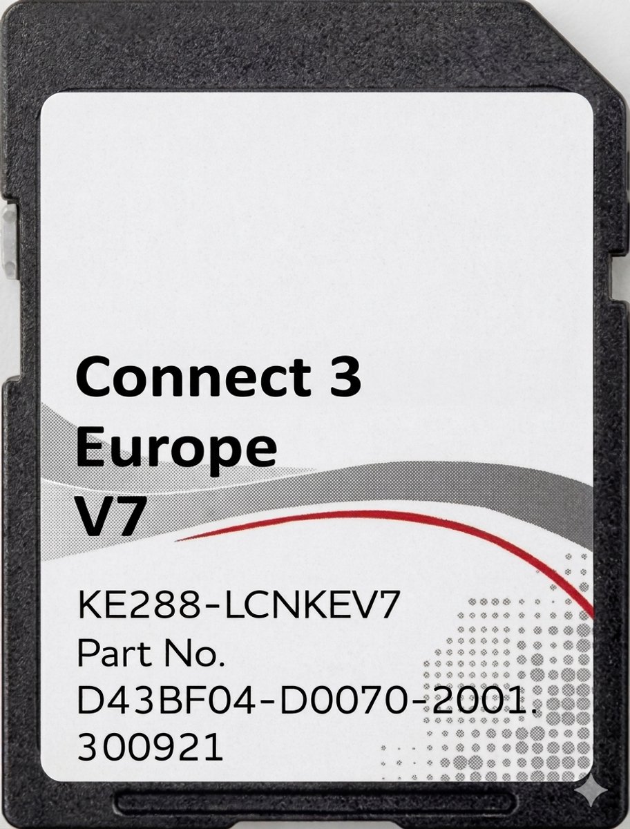 RouteReady Navigatie SD Kaart geschikt voor Nissan Connect 3 V7 - Europa 2023/2024 - Geschikt voor Qashqai, Juke, Pulsar, X-Trail - KE288-LCNKEV7