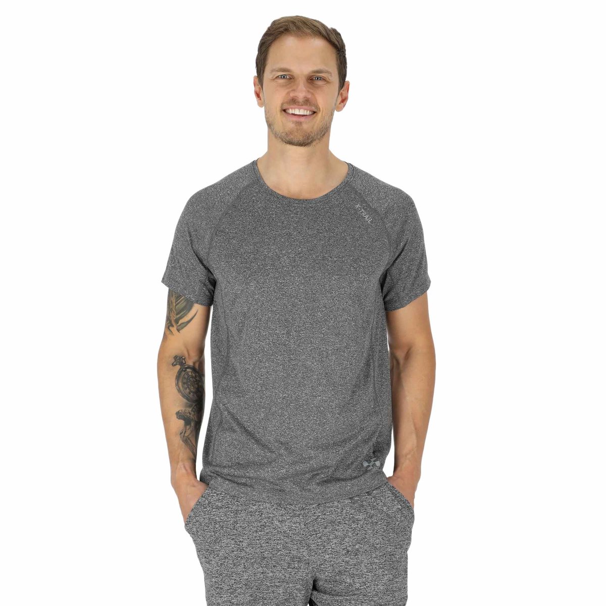 X-trail Training Tee II T-shirt met korte mouwen – Heren training – Maat L
